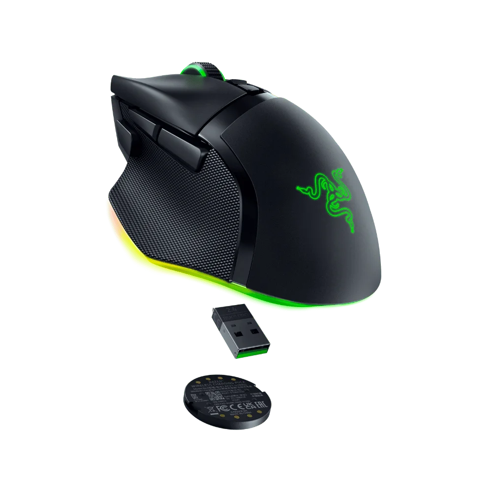 Mouse Gamer Razer Basilisk V3 Pro 35K Inalámbrico | 35K DPI | RGB Ergonómico Premium