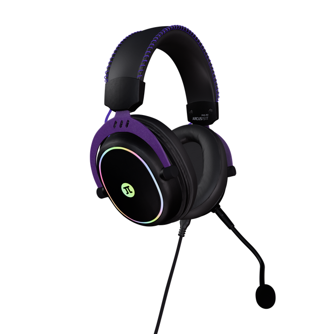 PRIMUS ARCUS PHS-151 – Diadema Gaming Estéreo | 40 mm | Micrófono Flexible