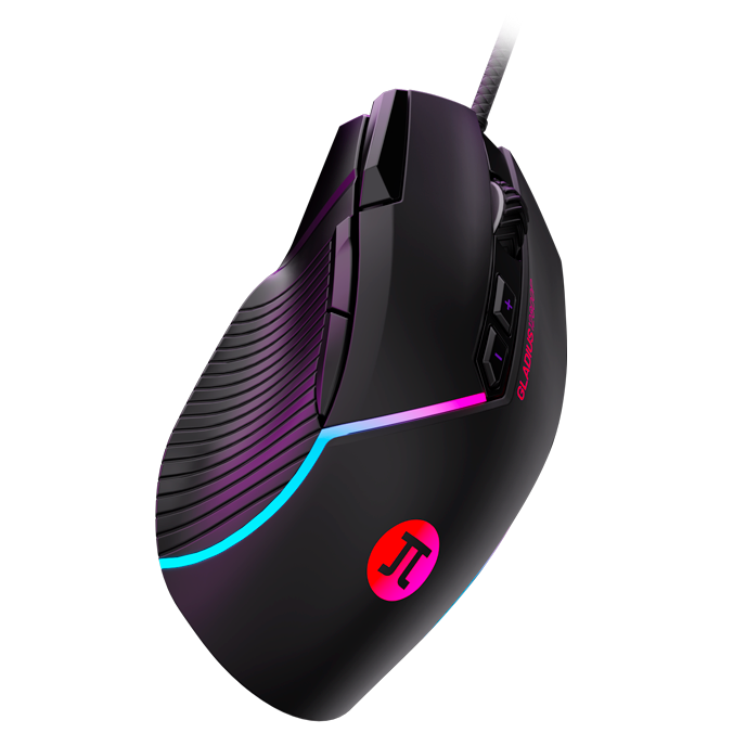 Mouse Gamer Primus Gladius 12800P RGB | 12800 DPI | 8 Botones Programables