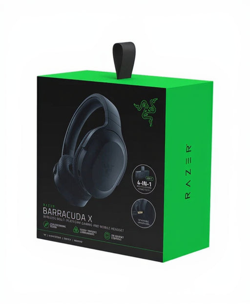 RAZER BARRACUDA X – Auriculares Gaming Inalámbricos Multiplataforma | 40 mm | Micrófono Desmontable