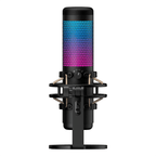 MICRÓFONO HyperX QuadCast S RGB – USB | Iluminación RGB | Antivibración Integrada