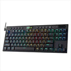 TECLADO REDRAGON HORUS K622 TKL ALÁMBRICO – Mecánico Low Profile | RGB | Tenkeyless