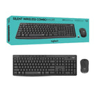 COMBO PERIFÉRICOS LOGITECH MK295 – Tecnología SilentTouch | Inalámbrico | Teclado + Mouse