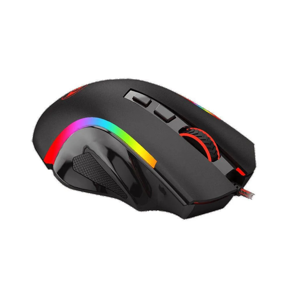 Mouse Gamer Redragon Griffin RGB | 7200 DPI | Ergonómico con Iluminación RGB