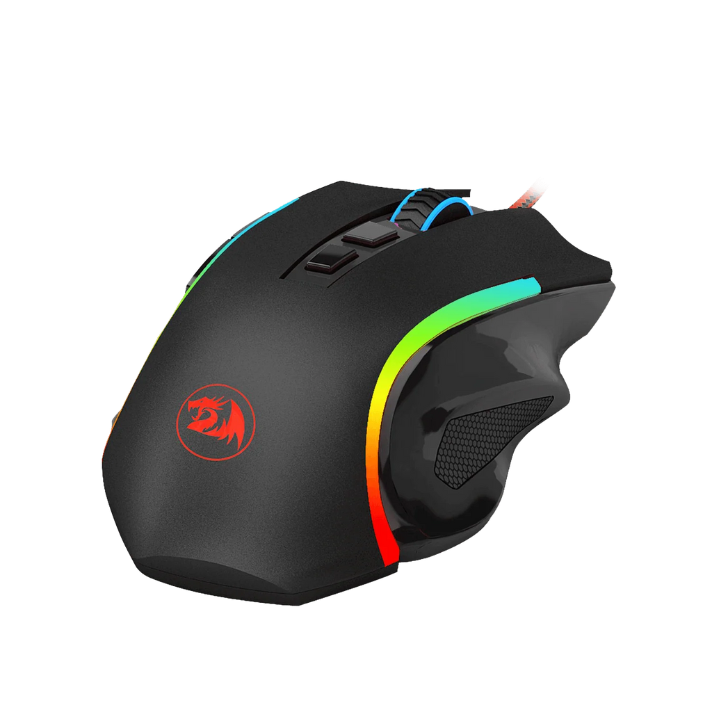 Mouse Gamer Redragon Griffin RGB | 7200 DPI | Ergonómico con Iluminación RGB