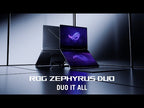 ASUS ROG Zephyrus Duo GX651A – NVIDIA GeForce RTX 5090 | Intel Core Ultra 9 386H | 64GB RAM DDR5 | M.2 2TB