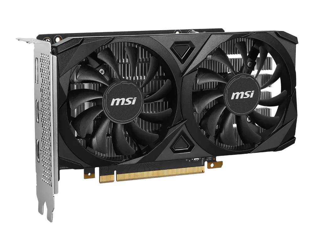 TARJETA DE VIDEO MSI GeForce RTX 3050 VENTUS 2X | 6GB GDDR6 | Dual Fan