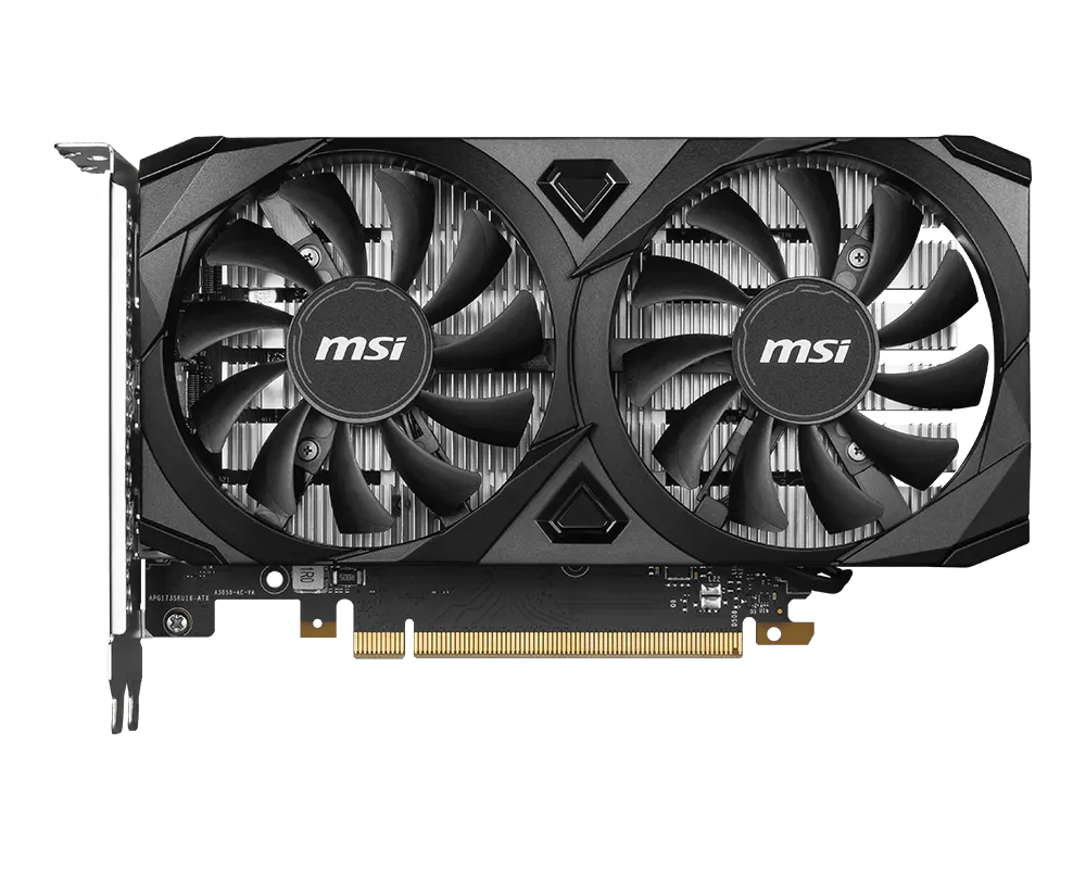TARJETA DE VIDEO MSI GeForce RTX 3050 VENTUS 2X | 6GB GDDR6 | Dual Fan