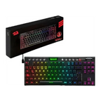 TECLADO REDRAGON HORUS K622 TKL ALÁMBRICO – Mecánico Low Profile | RGB | Tenkeyless