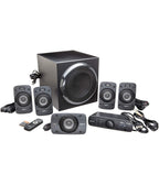 EQUIPO DE SONIDO LOGITECH Z906 5.1 NEGRO – 1000W Pico | Certificación THX | Sonido Surround 5.1