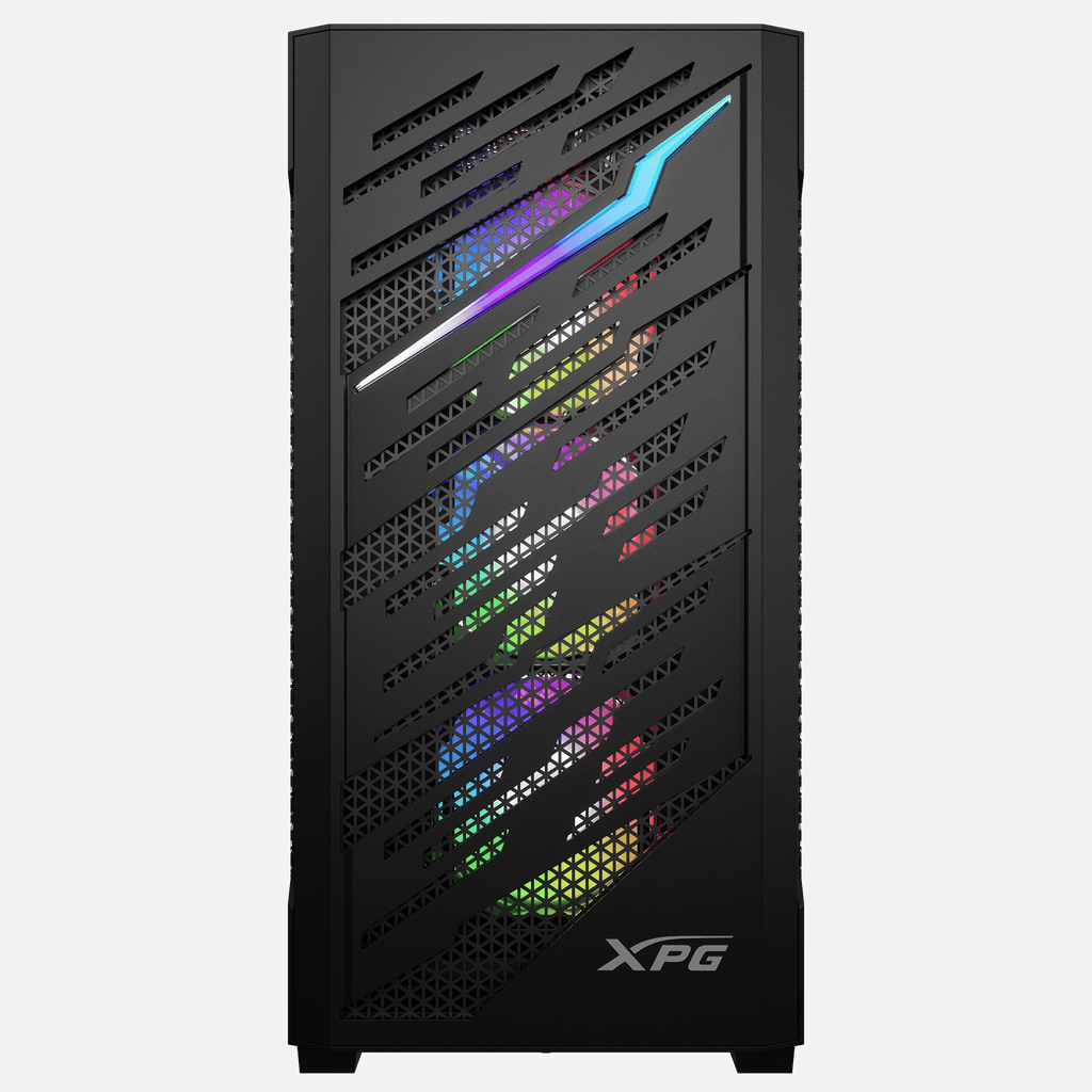 CHASIS XPG STARKER AIR BTF NEGRO – Alto flujo | Vidrio templado | Diseño ATX