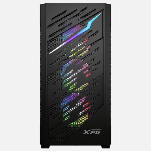 CHASIS XPG STARKER AIR BTF NEGRO – Alto flujo | Vidrio templado | Diseño ATX
