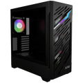 CHASIS XPG STARKER AIR BTF NEGRO – Alto flujo | Vidrio templado | Diseño ATX