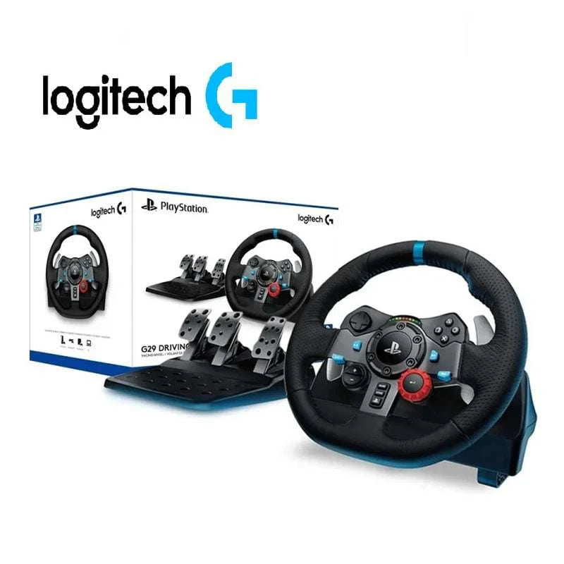 VOLANTE LOGITECH G923 + PEDALES + PALANCA – TRUEFORCE | Compatible con PS5, PS4 y PC | Simulación de Conducción Premium