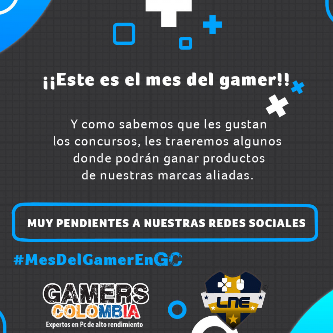 Mes del Gamer En Gamers Colombia