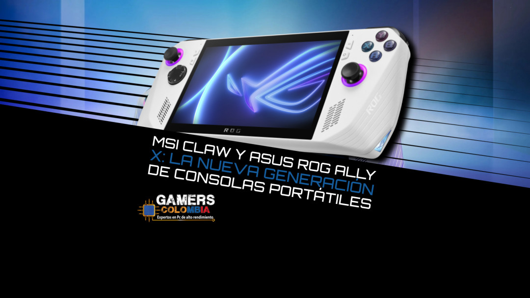MSI Claw y Asus ROG Ally X: La Nueva Generación de Consolas Portátiles